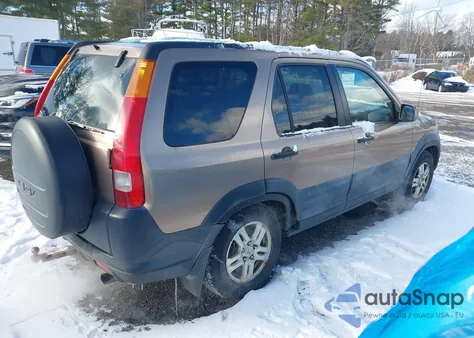 2002 Honda Cr-V Ex из США, поврежденный, VIN JHLRD78852C055885